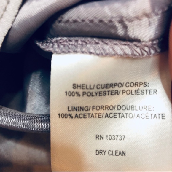 Formal/Wedding Gray Donna Morgan Womens Rhea Dress - Picture 9 of 9